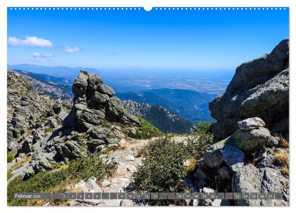 Produktbild: Weitwandern auf Korsika GR 20 (hochwertiger Premium Wandkalender 2026 DIN A2 quer), Kunstdruck in Hochglanz