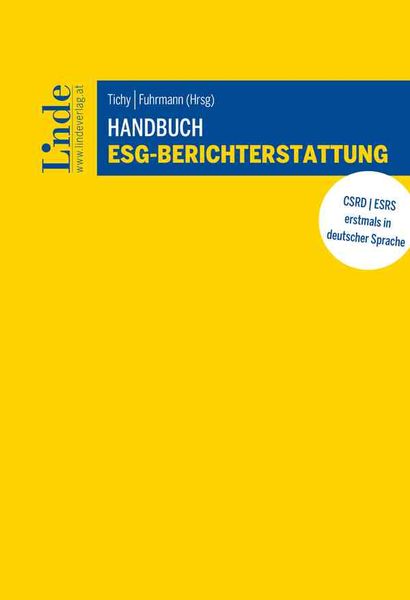 Produktbild: Handbuch ESG-Berichterstattung