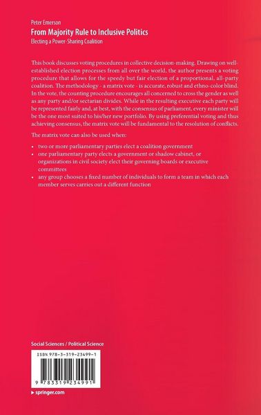 Produktbild: From Majority Rule to Inclusive Politics