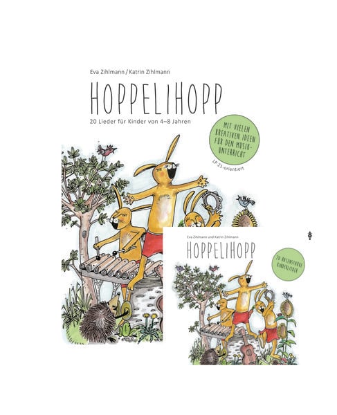Zihlmann, K: Hoppelihopp Set (Buch u. CD), Set von Katrin Zihlmann , Eva Zihlmann, Zytglogge, 9783729609778