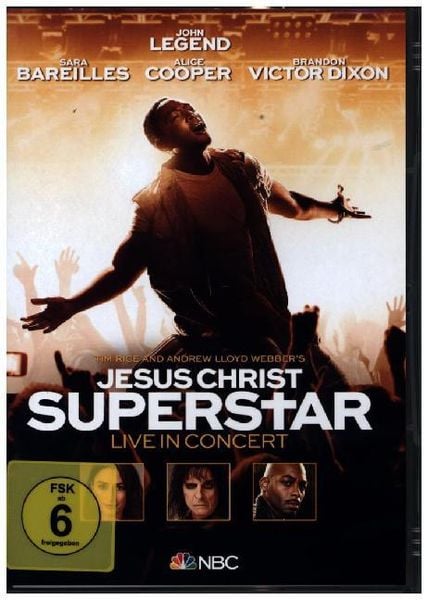 Jesus Christ Superstar Live in Concert - John Legend,Sara Bareilles,Alice Cooper, DVD