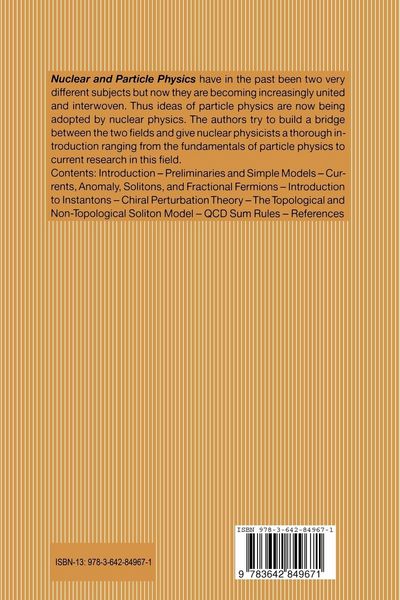 Produktbild: Nuclear and Particle Physics