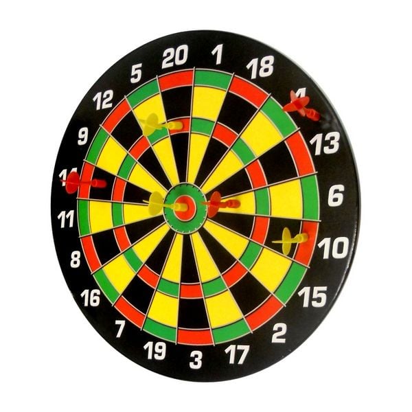 Produktbild: Karella 484501 - Dartboard Magnet - Modell Family inkl. 6 Magnetdarts