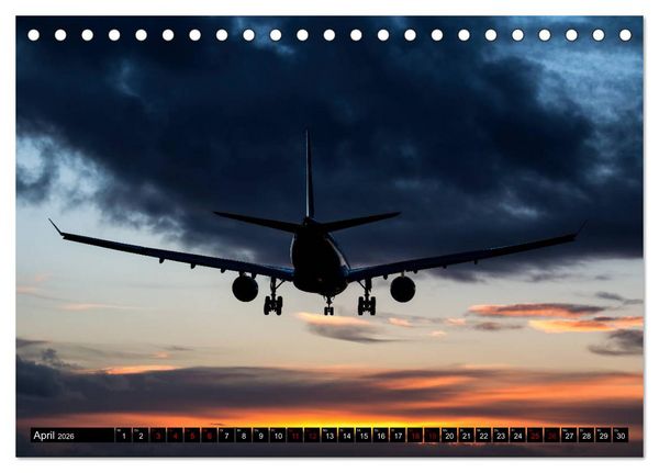 Produktbild: Faszination Fliegen (Tischkalender 2026 DIN A5 quer), CALVENDO Monatskalender