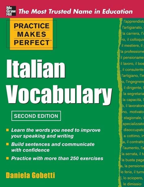 Produktbild: Practice Makes Perfect Italian Vocabulary