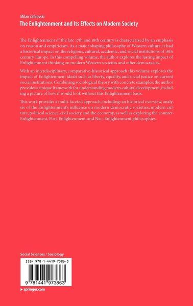 Produktbild: The Enlightenment and Its Effects on Modern Society