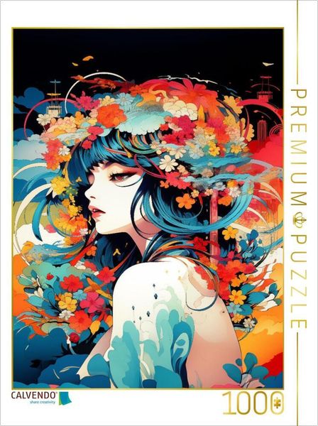 CALVENDO Puzzle Sakura | 1000 Teile Lege-Größe 64x48cm Foto-Puzzle für glückliche Stunden