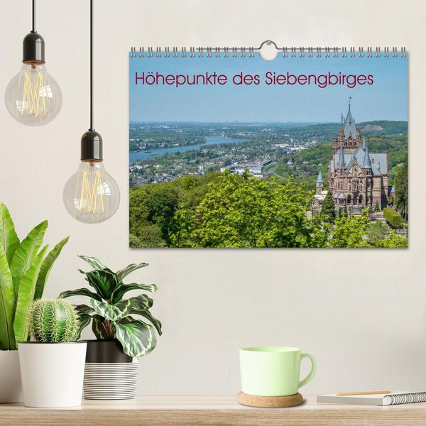 Produktbild: H&ouml;hepunkte des Siebengebirges (Wandkalender 2026 DIN A4 quer), CALVENDO Monatskalender