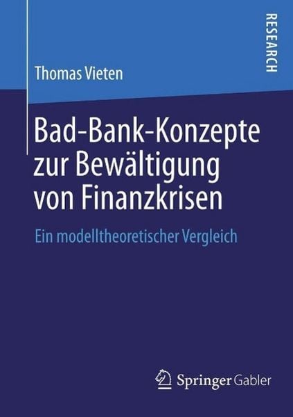 Produktbild: Bad-Bank-Konzepte zur Bew&auml;ltigung von Finanzkrisen