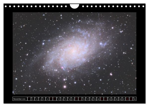 Produktbild: Astro-Kalender - Deep Sky und Landschaften (Wandkalender 2026 DIN A4 quer), CALVENDO Monatskalender