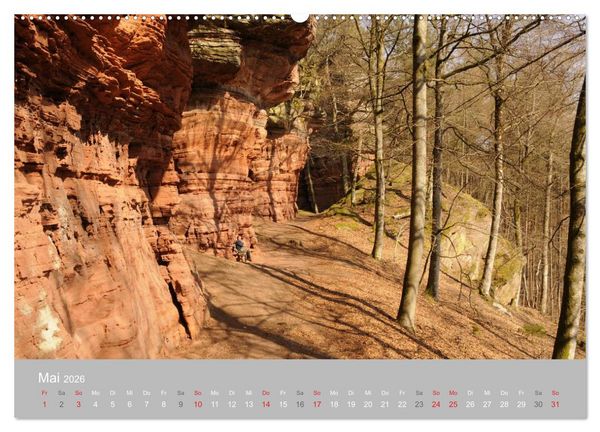 Produktbild: Felsen im Pf&auml;lzer Wald (Wandkalender 2026 DIN A2 quer), CALVENDO Monatskalender