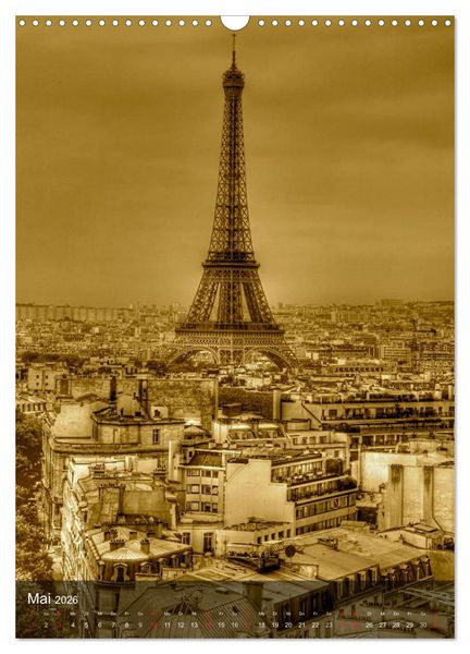 Produktbild: Paris - Die Sch&ouml;ne am Fluss (Wandkalender 2026 DIN A3 hoch), CALVENDO Monatskalender
