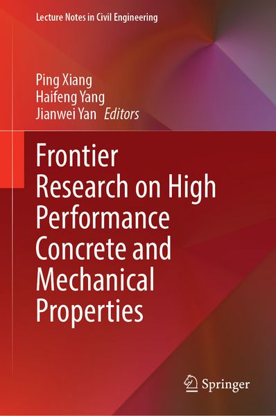 Produktbild: Frontier Research on High Performance Concrete and Mechanical Properties