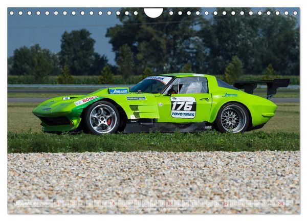Produktbild: Corvette Racing 2026 (Wandkalender 2026 DIN A4 quer), CALVENDO Monatskalender