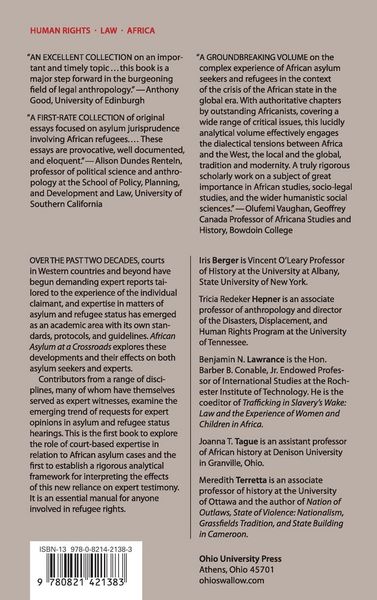 Produktbild: African Asylum at a Crossroads
