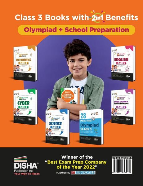Produktbild: Olympiad Champs Logical Reasoning Class 3 with Chapter-wise Previous 5 Year (2018 - 2022) Questions 2nd Edition | Complete Prep Guide with Theory, PYQs, Past & Practice Exercise |