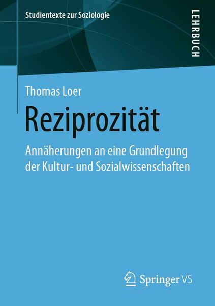 Produktbild: Reziprozit&auml;t