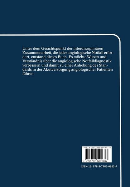 Produktbild: Angiologische Notf&auml;lle