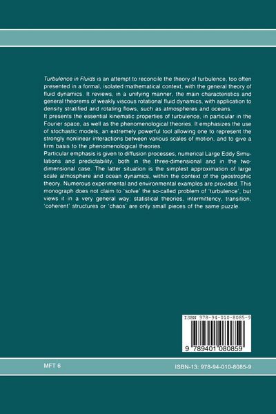 Produktbild: Turbulence in Fluids