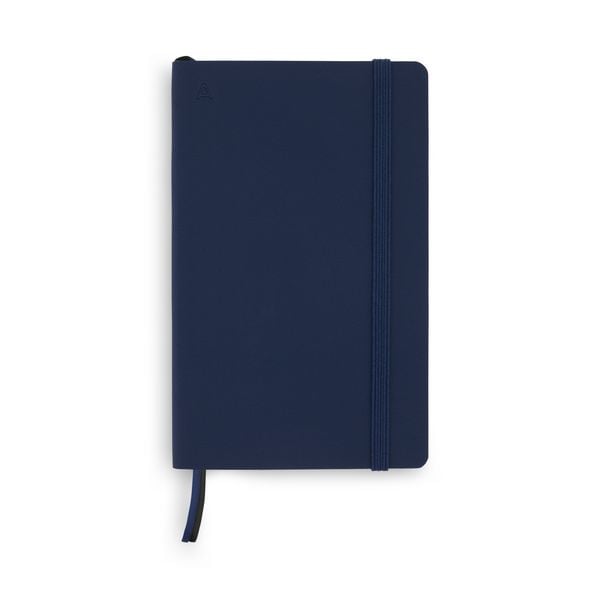 Produktbild: Notizbuch A6 Softcover Navy Blue Punktiert, 128 Seiten