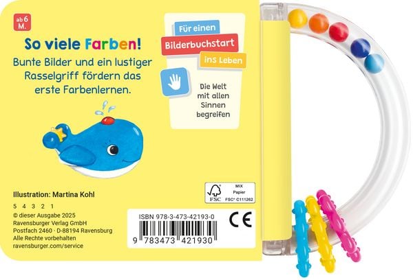 Produktbild: Mein buntes Rasselbuch