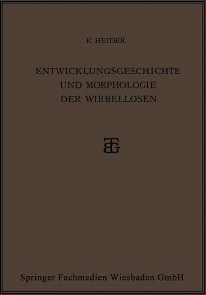 Produktbild: Entwicklungsgeschichte und Morphologie der Wirbellosen