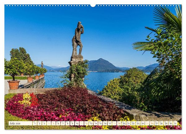 Produktbild: Lake Maggiore - Breathtaking landscapes (Wall Calendar 2026 DIN A2 landscape), CALVENDO 12 Month Wall Calendar
