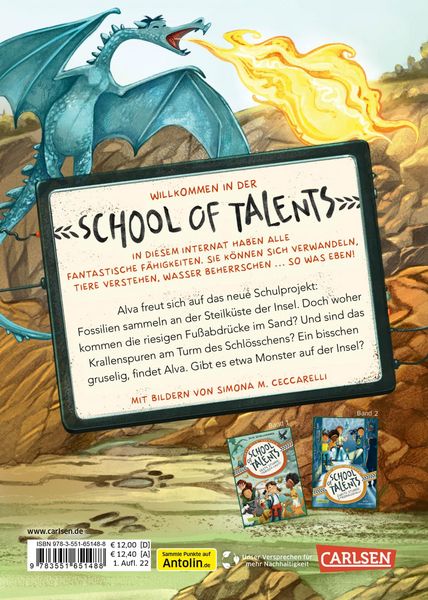 Produktbild: School of Talents 3: Dritte Stunde: Monster in Sicht!