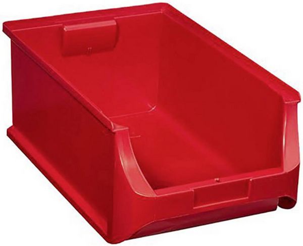 Produktbild: Allit 456217 Sichtlagerkasten (B x H x T) 310 x 200 x 500mm Rot 1St.