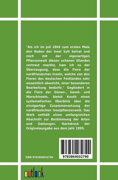 Produktbild: Flora der Nordfriesischen Inseln