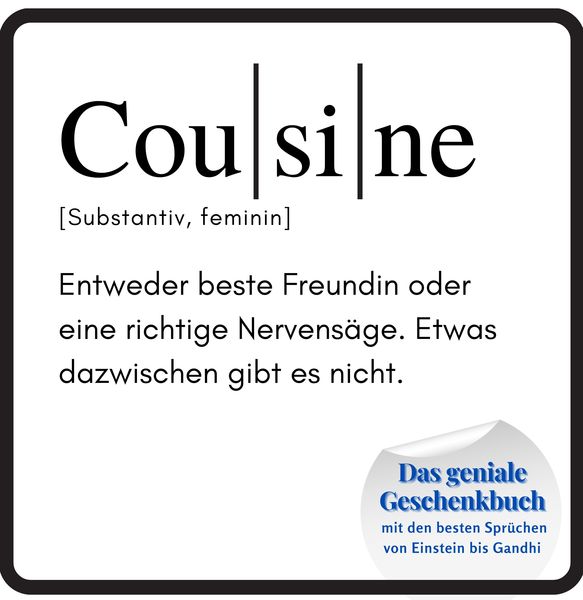 Produktbild: Cousine