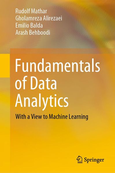 Produktbild: Fundamentals of Data Analytics