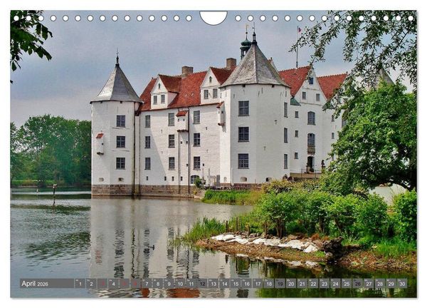 Produktbild: Burgromantik Burgen und Schl&ouml;sser in Deutschland (Wandkalender 2026 DIN A4 quer), CALVENDO Monatskalender