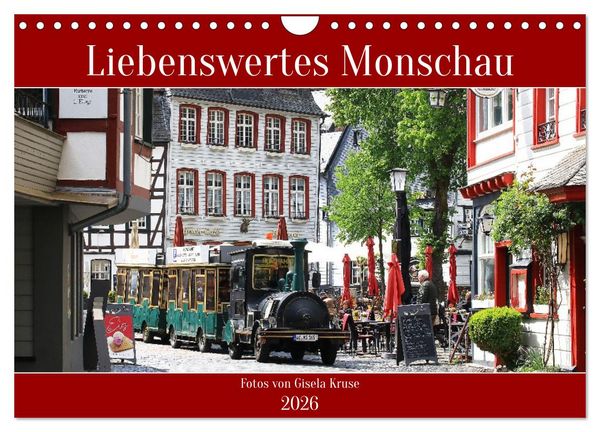 Liebenswertes Monschau (Wandkalender 2026 DIN A4 quer), CALVENDO Monatskalender