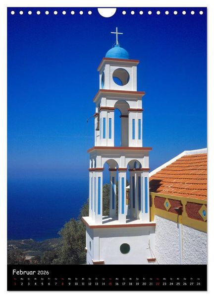Produktbild: KRETA (Wandkalender 2026 DIN A4 hoch), CALVENDO Monatskalender