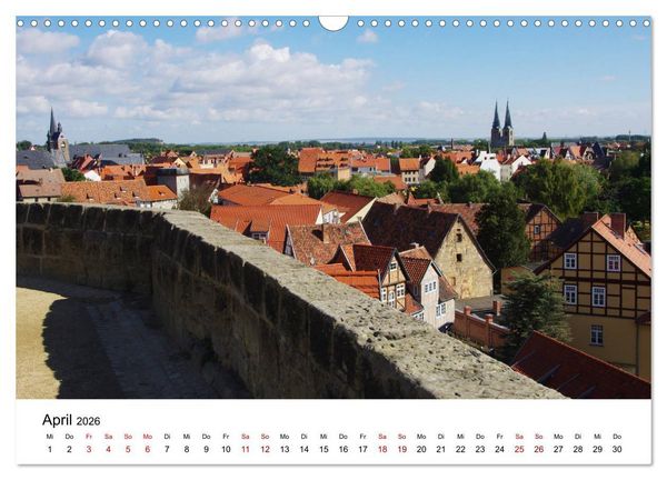 Produktbild: Weltkulturerbe Quedlinburg (Wandkalender 2026 DIN A3 quer), CALVENDO Monatskalender