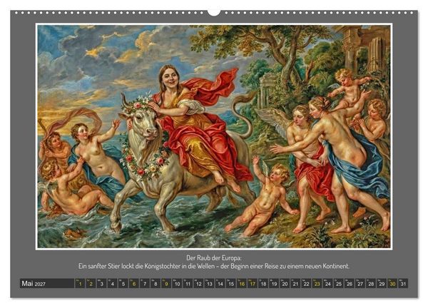 Produktbild: G&ouml;tterfunken und Leidenschaft (hochwertiger Premium Wandkalender 2027 DIN A2 quer), Kunstdruck in Hochglanz