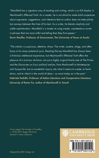 Produktbild: Machiavelli's Effectual Truth