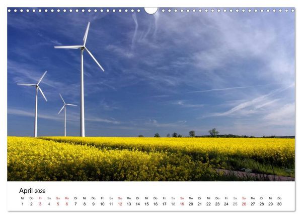 Produktbild: Rapsodie (Wandkalender 2026 DIN A3 quer), CALVENDO Monatskalender