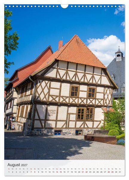 Produktbild: Wernigerode - Mittelalterliches Flair am Rande des Harzes (Wandkalender 2027 DIN A3 hoch), CALVENDO Monatskalender
