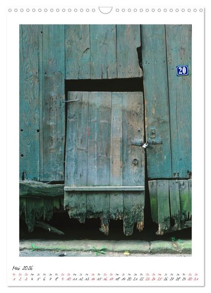 Produktbild: Alte T&uuml;ren (Wandkalender 2026 DIN A3 hoch), CALVENDO Monatskalender