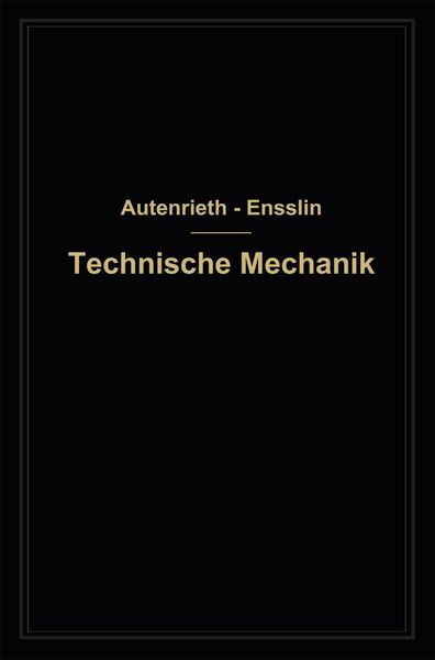 Produktbild: Technische Mechanik