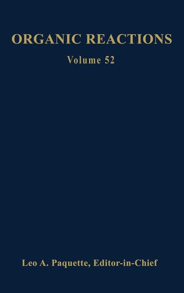 Produktbild: Organic Reactions V52