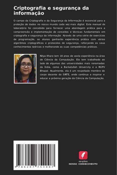 Produktbild: Criptografia e seguran&ccedil;a da informa&ccedil;&atilde;o