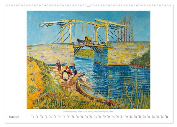 Produktbild: Klassische Moderne 2026 - Mit Kunst durchs Jahr (Wandkalender 2026 DIN A2 quer), CALVENDO Monatskalender