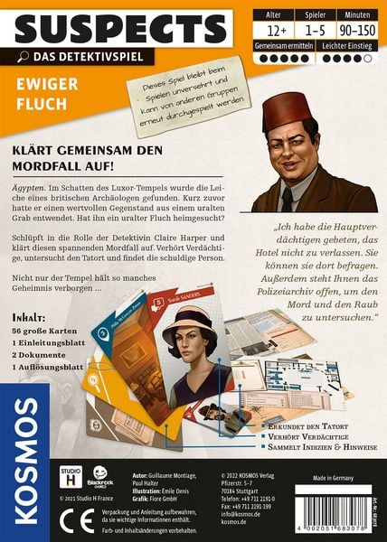 Produktbild: Suspects Ewiger Fluch
