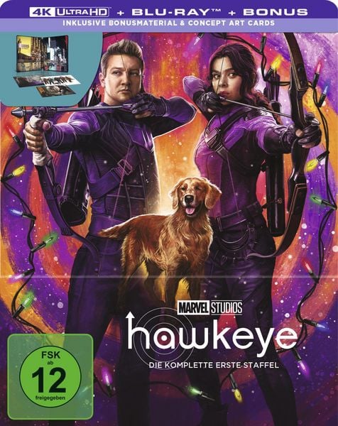 Hawkeye - Die komplette erste Staffel - Limited Edition (4K Ultra HD) (+ Blu-ray) [4 BRs]