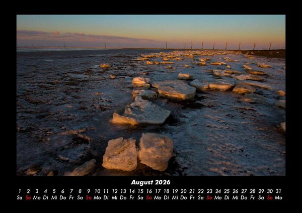 Produktbild: Landschaftskalender 2026 Fotokalender DIN A3