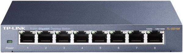 TP-LINK TL-SG108 V4 Netzwerk Switch 8 Port 1 GBit/s