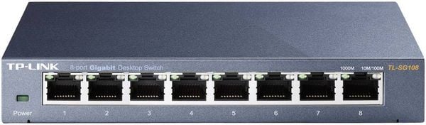 TP-LINK TL-SG108 V4 Netzwerk Switch TLSG108 V4 8 Port 1 GBit/s